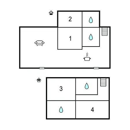 Holiday home Cozy In Cortoreggio- Ar With Sauna